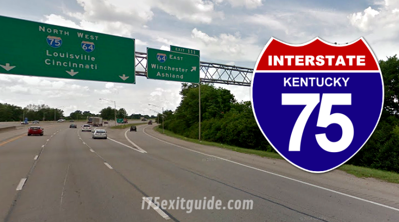 Lane, Ramp Closures, Detours for I-75 Work in Kentucky This Week