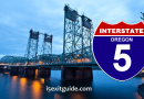I-5 Detour for Interstate Bridge Closures August 19 and 20
