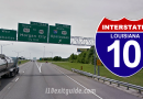 I-10 Lane Closures in Louisiana Set to Begin Friday Night