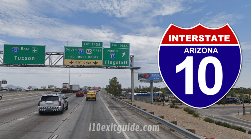 Traffic Alert: I-10 Closure, Detour in Phoenix April 12-15