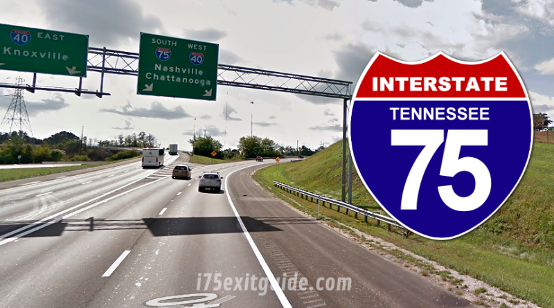 Lane Closures, Traffic Delays for I-75 Project in Tennessee May 10-15, 2024